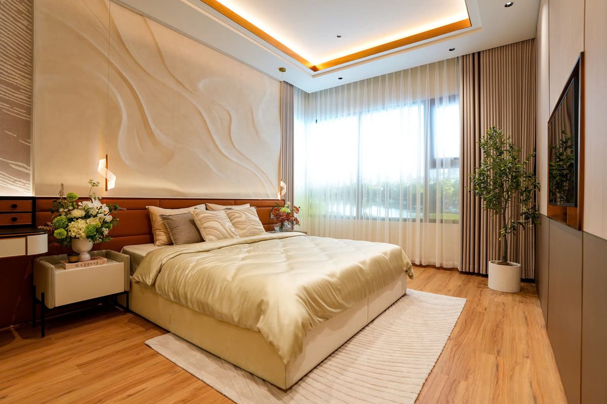 nha mau monrei saigon phong ngu lon
