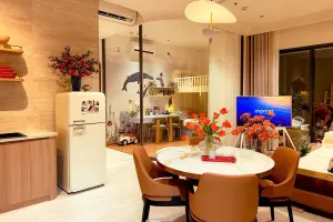 nha mau monrei saigon phong ngu nho